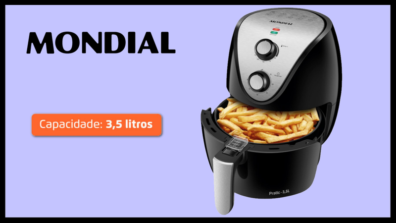 Air Fryer Mondial - Divulgação