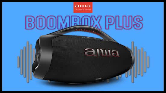 AIWA Boombox Plus - Divulgação
