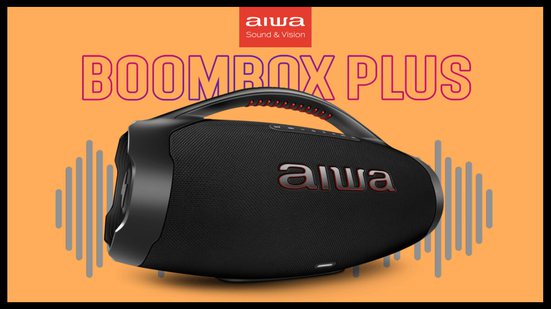 AIWA Boombox - Divulgação