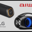 Caixas de Som LG E AIWA - Divulgação