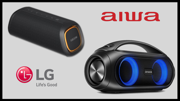 Caixas de Som LG E AIWA - Divulgação