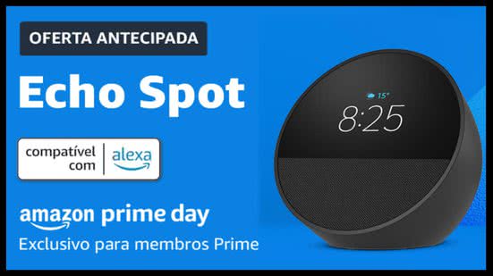 Echo Spot - Divulgação