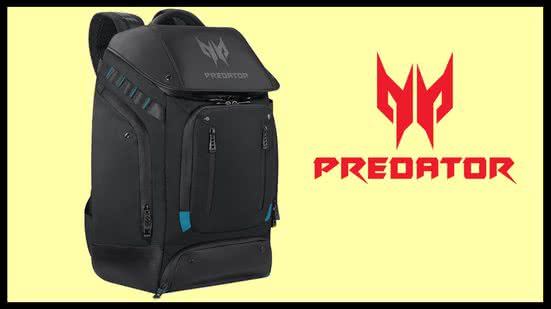 Mochila Gamer Predator - Divulgação