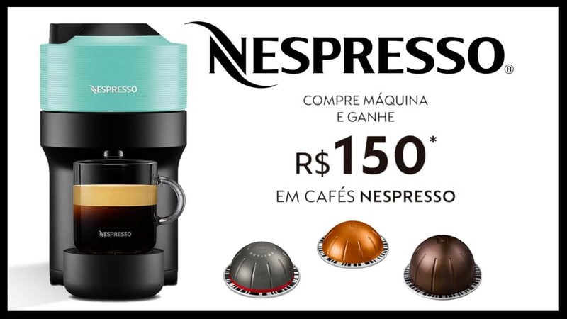 Nespresso Vertuo Pop - Divulgação