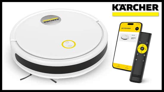 Robô Aspirador Karcher - Divulgação