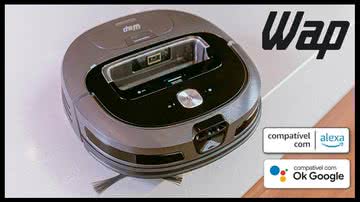 Robô Aspirador WAP ROBOT WCONNECT - Divulgação