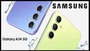 Samsung Galaxy A34 - Divulgação