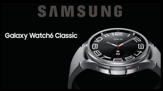 Samsung Galaxy Watch6 Classic - Divulgação