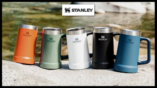 Canecas térmicas Stanley - Divulgação