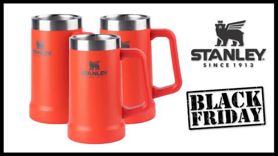Kit com 3 canecas Stanley - Divulgação