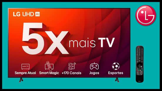 Smart TV LG UHD ThinQ AI - Divulgação