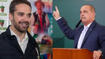 Montagem | Reprodução/Instagram @eduardoleite45 e Alan Santos/PR