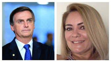 Foto Bolsonaro: Alan Nóbrega/PR | Foto Ana Cristina: Reprodução