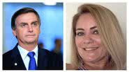 Foto Bolsonaro: Alan Nóbrega/PR | Foto Ana Cristina: Reprodução