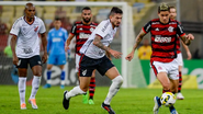 Marcelo Cortes/Flamengo   Leia mais em: https://placar.abril.com.br/copa-libertadores/athletico-pr-x-flamengo-quando-sera-a-final-da-libertadores-2022/