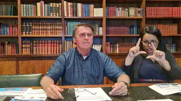 Foto: Reprodução/YouTube/Jair Messias Bolsonaro