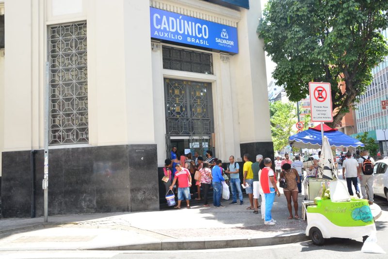Galeria · Movimentação na sede do Cadastro Único