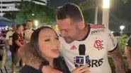 Imagem Torcedor do Flamengo assedia repórter do Equador durante matéria ao vivo; veja vídeo