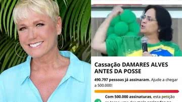 Reprodução/Instagram @xuxameneghel e change.org