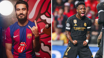 Divulgação/Barcelona e divulgação/Real Madrid
