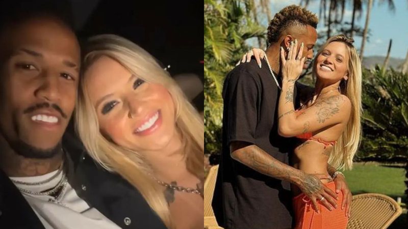 Imagem Ex de Éder Militão é apontada como pivô de término e se irrita: “solta meu anjo”