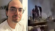 Arquivo pessoal Bruno Passy/Reprodução Redes sociais