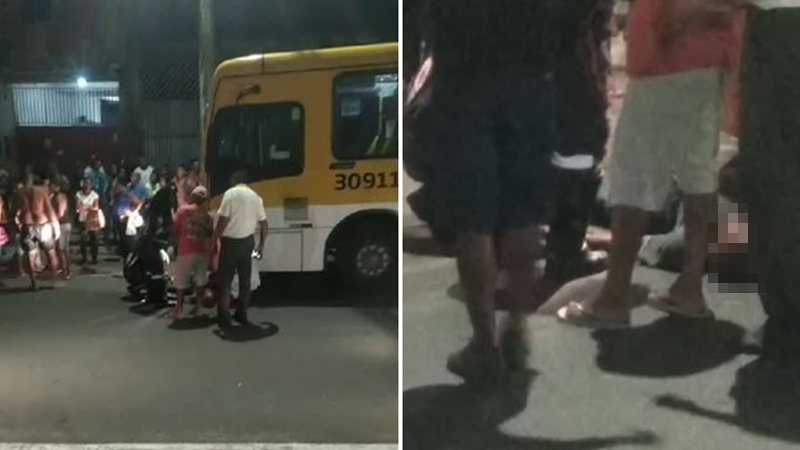 VÍDEO: Homem é atropelado por ônibus no bairro de Mussurunga
