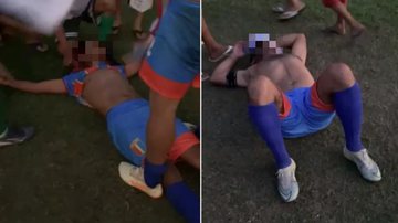 Imagem VÍDEO: Jogador sofre parada cardíaca após árbitro usar spray de pimenta