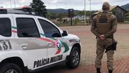 Segundo o rapaz, o "arrependimento bateu" e ele decidiu confessar o crime - Divulgação | PM-SC