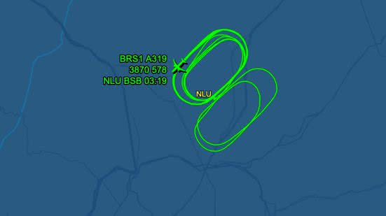 Reprodução/Flightradar24