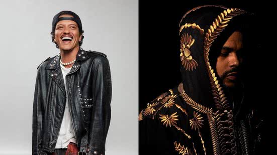 Reprodução/Instagram/@brunomars/@theweeknd