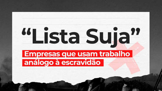 Chamado de Lista Suja, a atualização acontece a cada seis meses - Divulgação/Ministério do Trabalho e Emprego