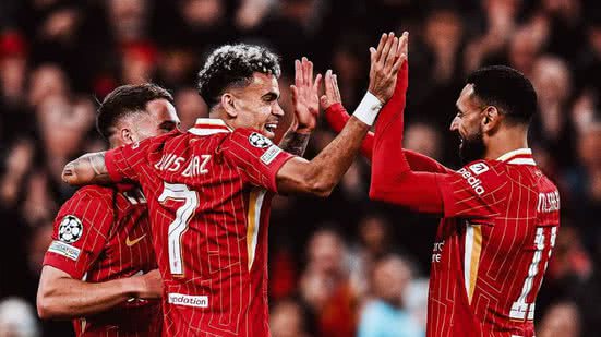 Reprodução / Redes Sociais / Instagram / @liverpoolfc