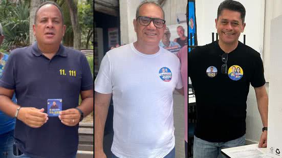 Reprodução / Redes Sociais / Instagram / @jorgearaujooficial / @carlosmuniz.oficial / @amigoluizcarlos