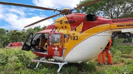Reprodução/Corpo de Bombeiros MG