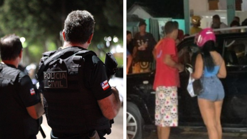 Ilustrativa Polícia Civil e Reprodução Radar News