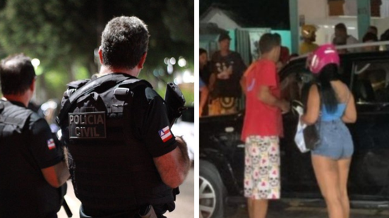 Ilustrativa Polícia Civil e Reprodução Radar News