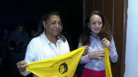 Mãe de Marielle fala sobre sofrimento por perda da filha - Reprodução/TV Globo