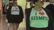 Influenciadora chama a atenção ao aparecer usando frase com camisa sobre Ozempic em SPFW - Instagram/@thaiscarla