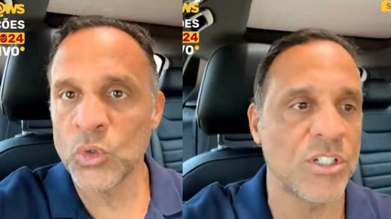 Zé Eduardo diz estar com dificuldade de votar - Reprodução/YouTube Bnews TV