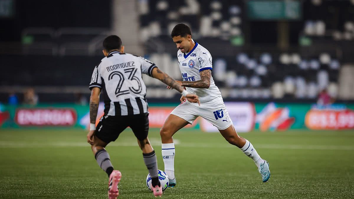 Bahia perde para o Botafogo por 2x1 e vê adversário entrar no G4