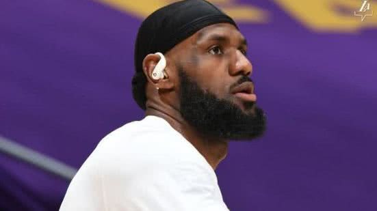 Reprodução/Twitter/@LosAngelesLakers