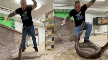 Reprodução/Instagram @SNAKEBYTESTV