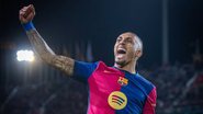 Raphinha e Lamine Yamal foram os grandes destaques da partida, com dois gols cada - Reprodução