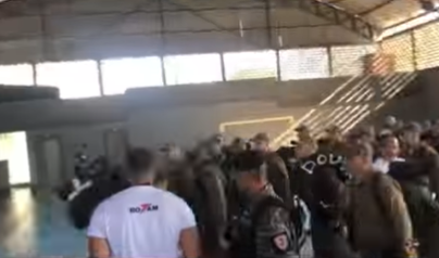 Caso é apurado pela PM-MG , após vídeo de agente agredindo aluno viralizar nas redes - Reprodução/Instagram