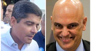 Foto ACM Neto: BNews / Foto Alexandre de Moraes: Marcelo Camargo- Agência Brasil