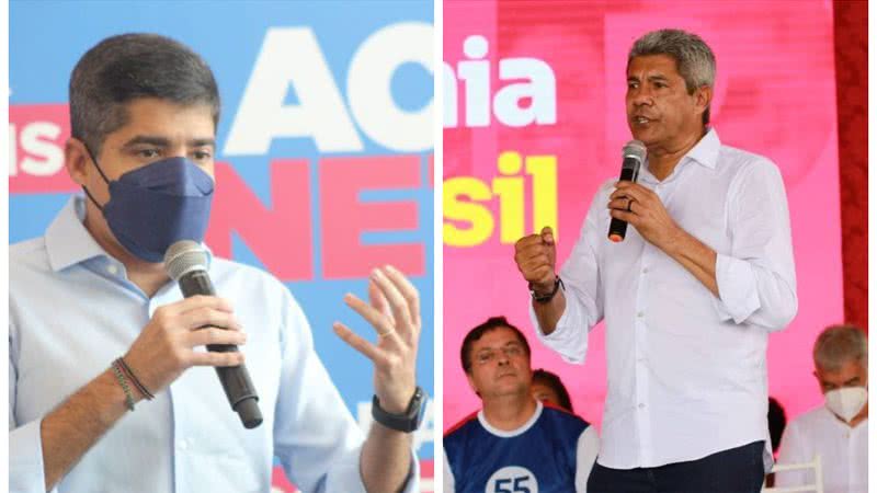 Foto ACM Neto: Vagner Souza/BNews   / Foto Jerônimo Rodrigues: Divulgação