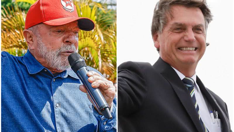 Foto Lula: Ricardo Stuckert | Foto Bolsonaro: Alan Santos/PR