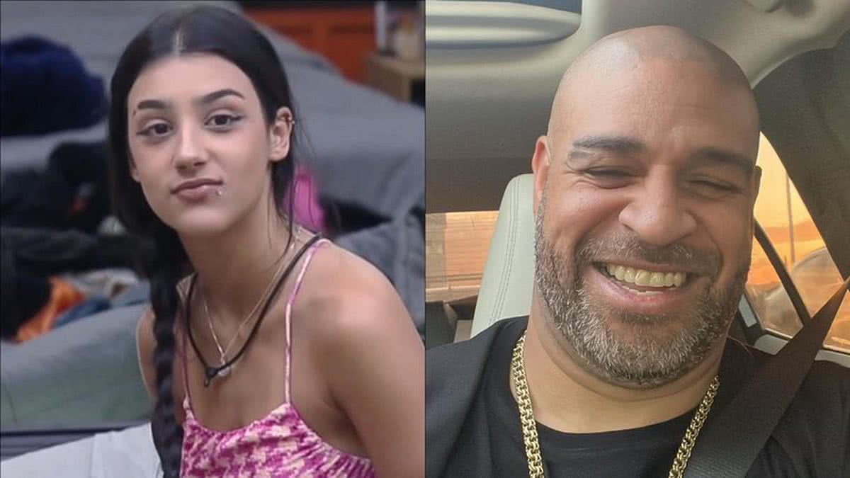 Com Bia Miranda em 'A Fazenda', Adriano Imperador é flagrado com mulher em  shopping; veja