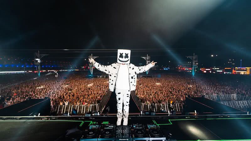 Reprodução / Instagram @marshmello